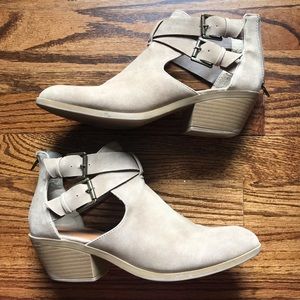Buckle Booties Size 8